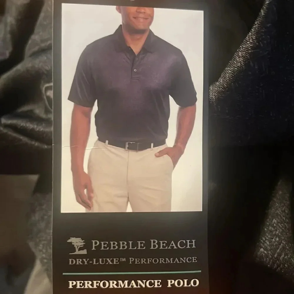 Pebble Beach Men’s Performance Polo - Picture 7 of 7